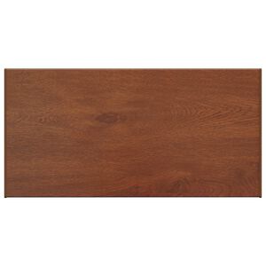 vidaXL Okenski nadstre&scaron;ek Rjav les 80 x 45 x 4,5 cm PVC