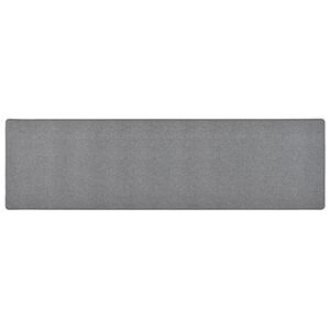 vidaXL Tepih tekač temno siv 80x300 cm