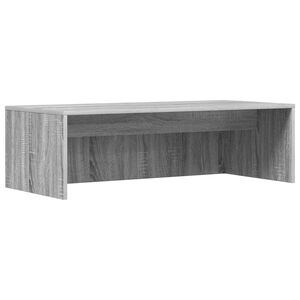 vidaXL Stenska miza Siva Sonoma Inženirski les 100 x 45 x 30 cm