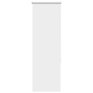 vidaXL Rolo zatemnjena bela 40x130cm tkanina &scaron;irina 35,7cm poliester