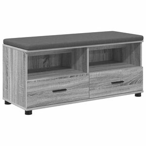 vidaXL Haldna klop Siva Sonoma 100 x 38 x 46 cm