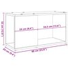 vidaXL TV omarica artisan hrast 60x24x32 cm inženirski les