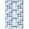 vidaXL Rolo zavesa za prho 140x240 cm krogi