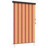 vidaXL Rolo večbarvno 80 x 250 cm Tkanina in aluminij