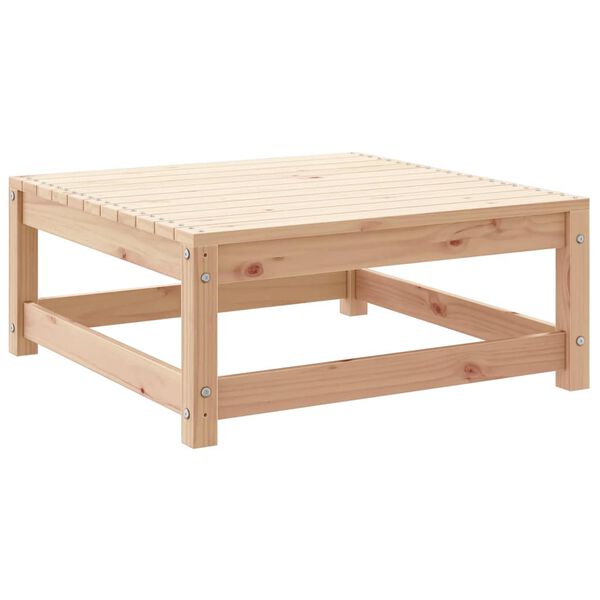 vidaXL Vrtna sedežna garnitura 2-delna trdna borovina