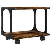 vidaXL Stojalo za tiskalnik sonoma hrast 41x28x33,5 cm inženirski les