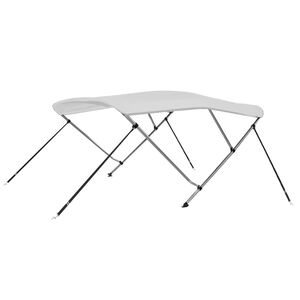 vidaXL Bimini tenda s 3 loki bela 183x140x137 cm