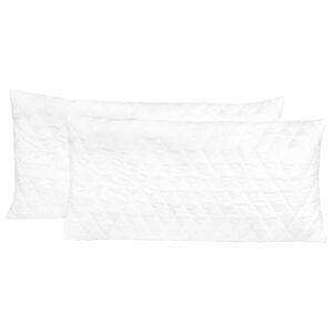 vidaXL Vzglavnik 2 kosa 80x40x14 cm spominska pena