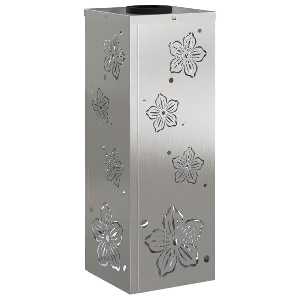 vidaXL Solarno LED svetilo za pot 2 pcs Nerjaveče jeklo