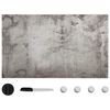 vidaXL Stenska magnetna tabla steklo 100x60 cm