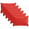 vidaXL Prevleka za blazino 6 kos HOUTEN Rdeča 40 x 60 cm Poliester