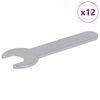 vidaXL Ključ za vijake 12 kos srebrna 13 mm elezo