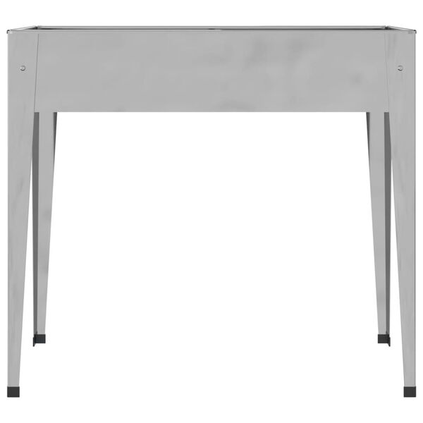 vidaXL Visoka greda 100,5x40,5x90 cm pocinkano jeklo