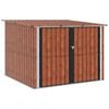 vidaXL Kolesarska lopa 3 kos Rjava 216 x 207 x 158 cm Kovina