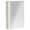 vidaXL Kopalni&scaron;ka ogledalna omara Siva Sonoma 33 x 11,5 x 50 cm
