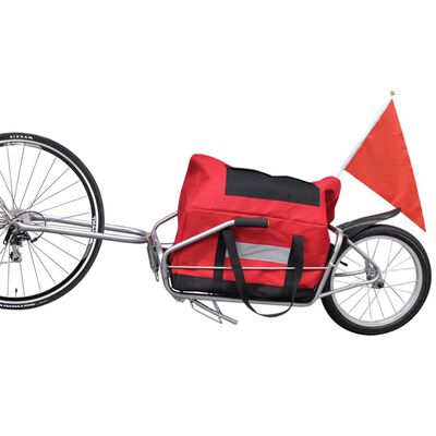 Kolesarska prikolica z enim kolesom in torbo za shranjevanje