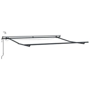 vidaXL Okvir tende Antracit 300 x 250 cm Aluminij