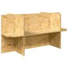 vidaXL Terarij Rjava 100 x 50 x 100 cm OSB