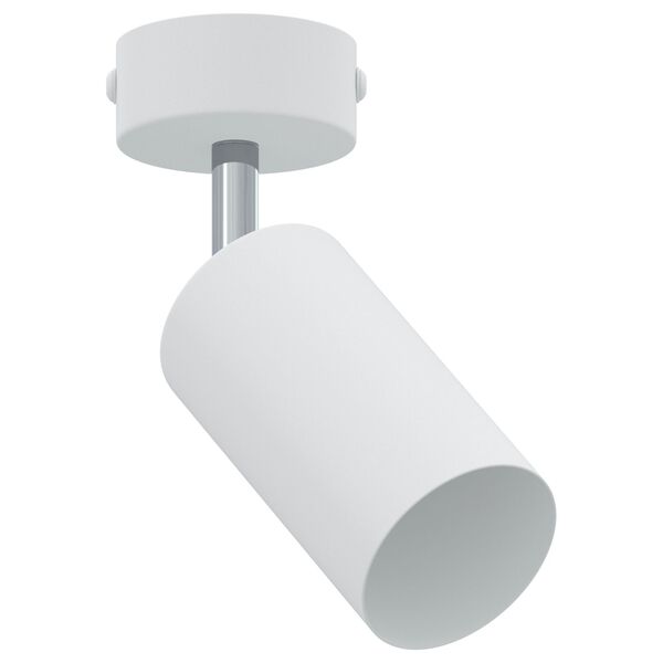 vidaXL Stropni reflektor Bela 6 x 6 x 16.5 cm Jeklo