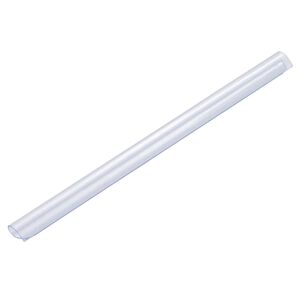 vidaXL Pritrdilne spone za ograjo 100 kosov PVC prozorne