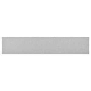vidaXL Tepih tekač svetlo siv 80x400 cm