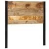 vidaXL Naglavna deska 100 cm iz masivnega lesa Mango in železa