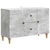 vidaXL TV omarica Betonsko siva 89 x 34,5 x 60 cm Inženirski les
