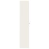 vidaXL Arhivska omara bela 105x40x180 cm jeklo