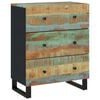 vidaXL Komoda 60x33x75 cm trden predelan les