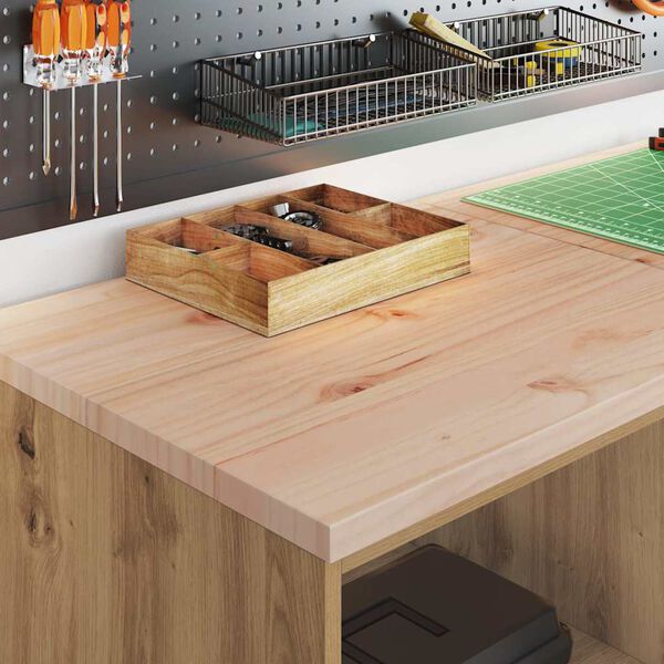 vidaXL Garažna omara za shranjevanje 60x51x85 cm trdna borovina