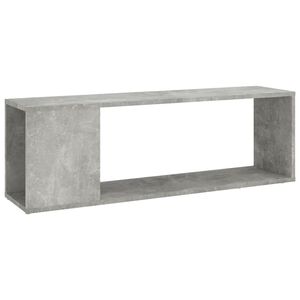 vidaXL TV omarica betonsko siva 100x24x32 cm inženirski les