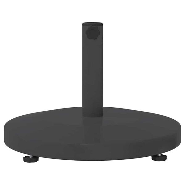 vidaXL Podstavek za senčnik Temno siva 48 x 48 x 32 cm