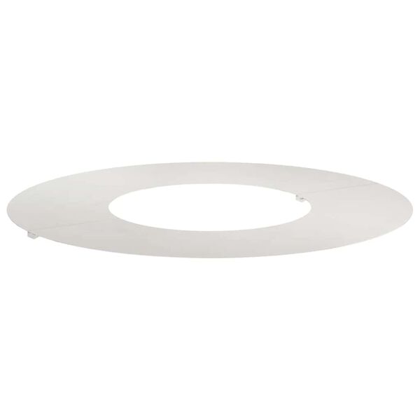 vidaXL primeren za ravni obroč drevesa srebrna Ø30 / 60 cm