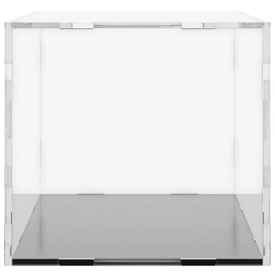 vidaXL Razstavna škatla prozorna 30x15x14 cm akril