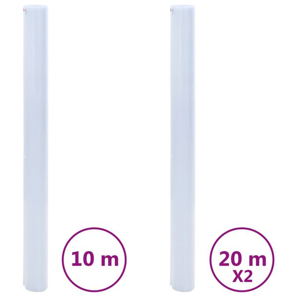 vidaXL Folija za okna 3 kosi statična matirana siva PVC