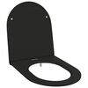 vidaXL Pokrivalo za strani&scaron;če Črna 47 x 36 x 3,4 cm Duroplast