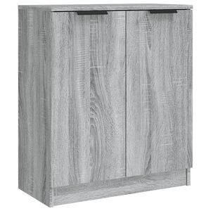 vidaXL Komoda siva sonoma 60x30x70 cm inženirski les