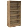 vidaXL Garderobna omara artisan hrast 100x50x200 cm inženirski les