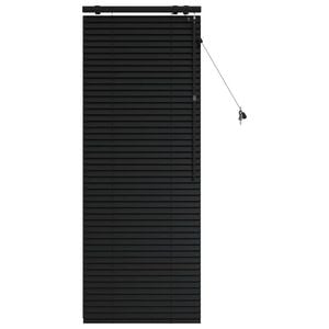 vidaXL Venecijanska žaluzija Črna 55 x 160 cm 35 mm