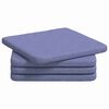 vidaXL Sedežne blazine 4 kos blago Jeans modra 40 x 40 x 3 cm