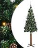 vidaXL Ožja jelka Zelena 150 cm PVC in trden bor