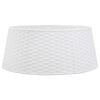 vidaXL Božično krilo za jelko belo &Oslash;56x23 cm plastika
