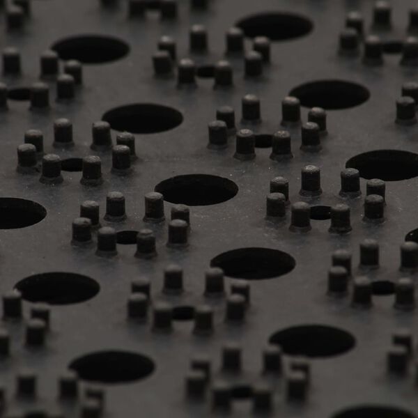 vidaXL Predpražnik pravokoten 60x80 cm guma