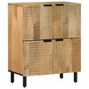 vidaXL Bivak Brown 60x33x75 cm Masivni les Mango
