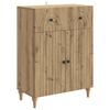 vidaXL Strani &scaron;al Artisan hrast 66 x 34,5 x 90 cm Inženirski les
