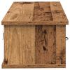 vidaXL Stenska omara Old Wood 88x26x18,5 cm Inženirski les