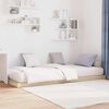 vidaXL Posteljni okvir Sonoma 100 x 200 cm Konstruiran les