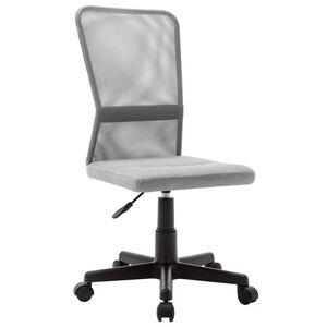 vidaXL Pisarni&scaron;ki stol siv 44x52x100 cm mrežasto blago