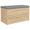 vidaXL Shranjevalna klop iz hrasta sonoma 82x42x45 cm inženirski les