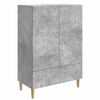 vidaXL Strani &scaron;al Betonsko siva 66 x 34,5 x 95 cm Inženirski les